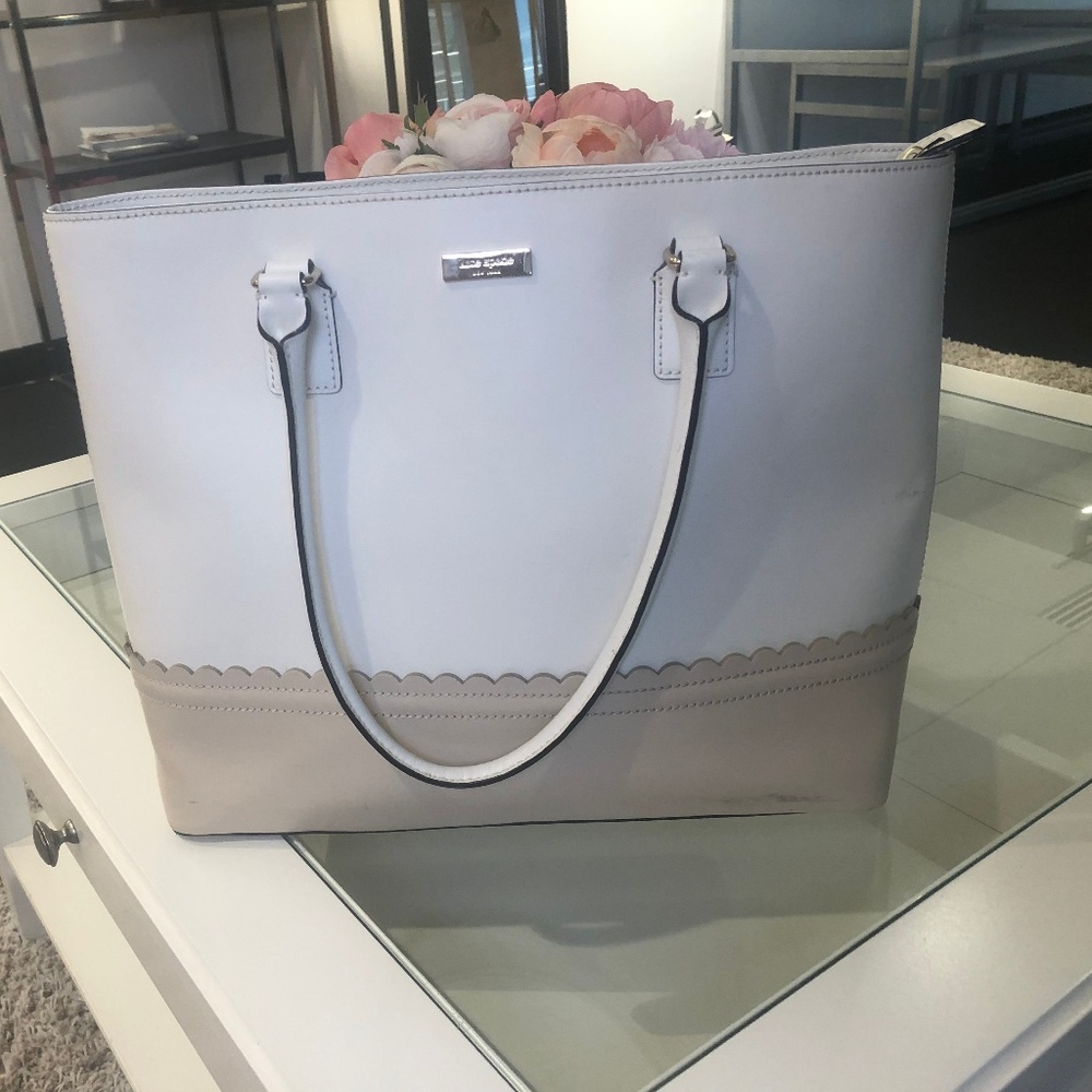 White Kate Spade Bag